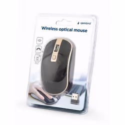 Gembird MUSW-4B-06-BG mouse Ufficio Ambidestro RF Wireless Ottico 1600 DPI - Vista aggiuntiva 4