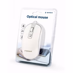 Gembird MUS-4B-06-WS mouse Ufficio Ambidestro USB tipo A Ottico 1200 DPI