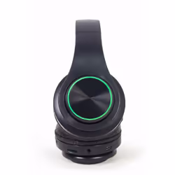 Gembird BHP-LED-01 cuffia e auricolare Con cavo e senza cavo A Padiglione Musica/Giornaliera Micro-USB Bluetooth Nero - Vista aggiuntiva 6