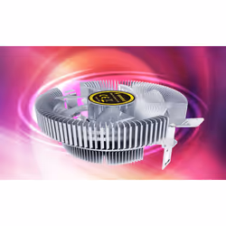 Gembird CPU-HURACAN-X40 sistema di raffreddamento per computer Processore Raffreddatore d'aria 9 cm Trasparente - Vista aggiuntiva 7