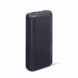 Gembird PB20-02, 20000 mAh, Polimeri di litio (LiPo), 3,7 V, 12 W, Nero