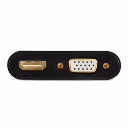 Gembird A-VGA-HDMI-02 cavo e adattatore video 0,15 m HDMI + VGA (D-Sub) VGA (D-Sub) Nero