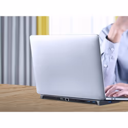 Gembird A-CM-COMBO10-01 replicatore di porte e docking station per laptop Cablato USB 3.2 Gen 1 (3.1 Gen 1) Type-C Grigio - Vista aggiuntiva 3