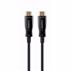 Gembird CCBP-HDMI-AOC-30M-02 cavo HDMI HDMI tipo A (Standard) Nero