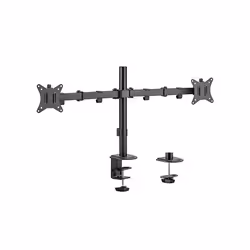 Gembird MA-D2-01, Morsa, 18 kg, 43,2 cm (17"), 81,3 cm (32"), 100 x 100 mm, Nero