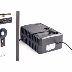 Gembird EG-UPS-3SDT800-01 gruppo di continuità (UPS) A linea interattiva 0,8 kVA 480 W 3 presa(e) AC - Vista aggiuntiva 4