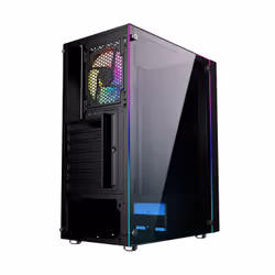 Gembird Fornax 2500 Midi Tower Nero - Vista aggiuntiva 2