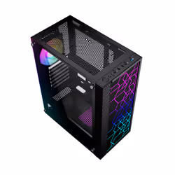 Gembird Fornax 2500 Midi Tower Nero - Vista aggiuntiva 5