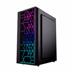 Gembird Fornax 2500 Midi Tower Nero - Vista aggiuntiva 8
