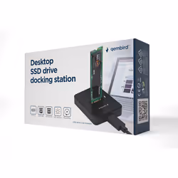 Gembird DD-U3M2 docking station per unità di archiviazione USB 3.2 Gen 1 (3.1 Gen 1) Type-C Nero - Vista aggiuntiva 8
