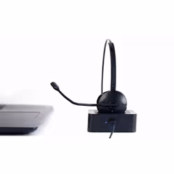 Gembird Bluetooth call center ausin?s mono juodas - Vista aggiuntiva 8