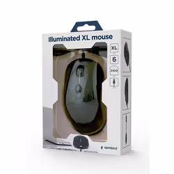 Gembird MUS-UL-02 mouse Gaming Ambidestro USB tipo A 2400 DPI - Vista aggiuntiva 6