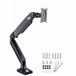 Gembird MA-DA1-03 Supporti a parete per TV 35" Scrivania Nero - Vista aggiuntiva 7