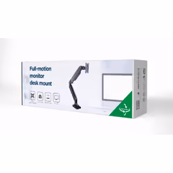 Gembird MA-DA1-03 Supporti a parete per TV 35" Scrivania Nero - Vista aggiuntiva 8