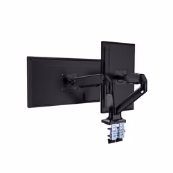 Gembird MA-DA2-03 Supporti a parete per TV 35" Scrivania Nero - Vista aggiuntiva 5