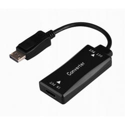 Gembird A-HDMIF30-DPM-01 cavo e adattatore video 0,15 m HDMI tipo A (Standard) DisplayPort Nero