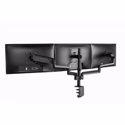 Gembird MA-DA3-01 Supporti a parete per TV 27" Scrivania Nero - Vista aggiuntiva 6