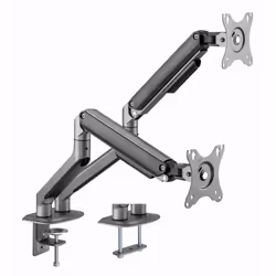 Gembird MA-DA2-05 Supporti a parete per TV 81,3 cm (32") Scrivania Grigio