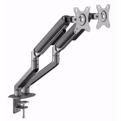 Gembird MA-DA2-05 Supporti a parete per TV 81,3 cm (32") Scrivania Grigio