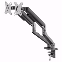 Gembird MA-DA2-05 Supporti a parete per TV 81,3 cm (32") Scrivania Grigio - Vista aggiuntiva 4
