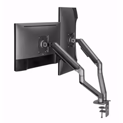 Gembird MA-DA2-05 Supporti a parete per TV 81,3 cm (32") Scrivania Grigio - Vista aggiuntiva 6