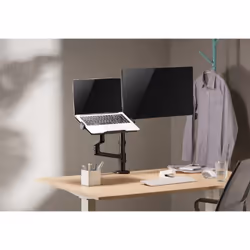 Gembird MA-DA-04 Supporti a parete per TV 81,3 cm (32") Scrivania Nero - Vista aggiuntiva 7
