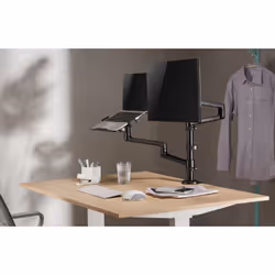 Gembird MA-DA-04 Supporti a parete per TV 81,3 cm (32") Scrivania Nero - Vista aggiuntiva 8