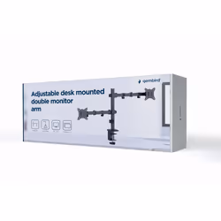 Gembird MA-D2-03 Supporti a parete per TV 81,3 cm (32") Scrivania Nero - Vista aggiuntiva 6