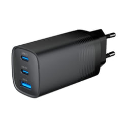 Gembird TA-UC-PDQC65-01-BK Caricabatterie per dispositivi mobili Universale Nero AC Ricarica rapida Interno