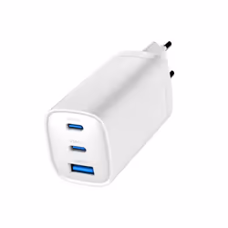 Gembird TA-UC-PDQC65-01-W Caricabatterie per dispositivi mobili Universale Bianco AC Ricarica rapida Interno