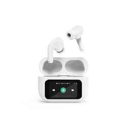 Gembird GMB Audio TWS-LCD-ANC-01-W cuffia e auricolare Wireless In-ear Musica e Chiamate USB tipo-C Bluetooth Bianco