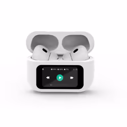 Gembird GMB Audio TWS-LCD-ANC-01-W cuffia e auricolare Wireless In-ear Musica e Chiamate USB tipo-C Bluetooth Bianco