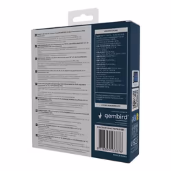Gembird TA-UC-2A4C-PD75-01-BK Caricabatterie per dispositivi mobili Universale Nero AC Ricarica rapida Interno - Vista aggiuntiva 6