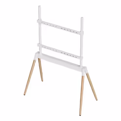 Gembird TVS-86F-01-W Supporto TV a parete 2,18 m (86") Bianco, Legno - Vista aggiuntiva 3