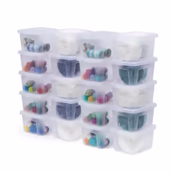 Scegliete la scatola di plastica Modular Transparent Box più adatta alle vostre esigenze. Disponibile in diverse dimensioni, ...