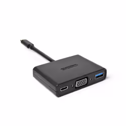 Sitecom CN-364 USB-C to USB + VGA + USB-C 3-in-1 Adapter
