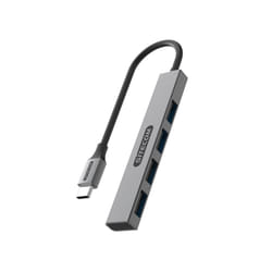 Sitecom CN-5001 hub di interfaccia USB 3.2 Gen 1 (3.1 Gen 1) Type-C 480 Mbit/s Nero, Grigio