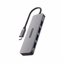 Sitecom CN-5009, USB 3.2 Gen 1 (3.1 Gen 1) Type-C, USB 3.2 Gen 1 (3.1 Gen 1) Type-C, 5000 Mbit/s, Nero, Grigio, 0,15 m, Windo ...