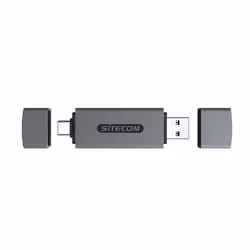 Sitecom MD-1011 lettore di schede USB 2.0 Type-A/Type-C Grigio