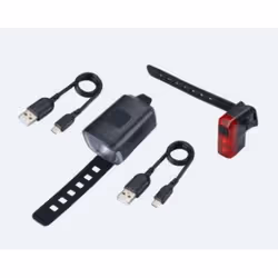 BBB Cycling BLS-144 Illuminazione posteriore + Illuminazione anteriore (set) LED 130 lm