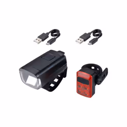 BBB Cycling Stud50 combo Illuminazione posteriore + Illuminazione anteriore (set) LED 250 lm