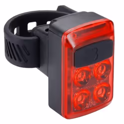 BBB Cycling BLS-236, Illuminazione posteriore, Nero, Rosso, Plastica, IPX4, LED, 16 lm