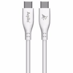 Aqiila Cablebird CS11, 1 m, USB C, USB C, USB 2.0, 0,48 Gbit/s, Bianco