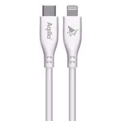 Aqiila Cablebird CS12, 2 m, Lightning, USB C, Maschio, Maschio, Bianco
