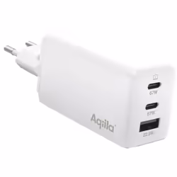 Aqiila Chargebird W3 Universale Bianco AC Ricarica rapida Interno