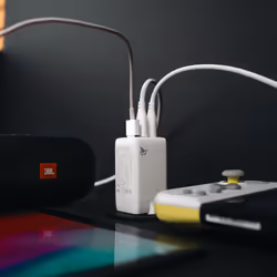 Aqiila Chargebird W3 Universale Bianco AC Ricarica rapida Interno