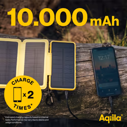 Aqiila Powerbird BS10 Polimeri di litio (LiPo) 10000 mAh Giallo - Vista aggiuntiva 7