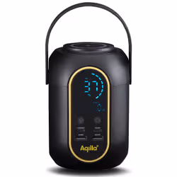 Aqiila Powerbird S140 Ioni di Litio 54000 mAh Carica wireless Nero - Vista aggiuntiva 2