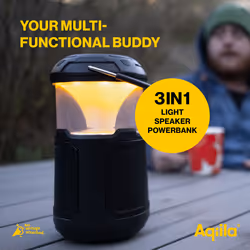 Aqiila 406038 altoparlante portatile e per feste Altoparlante portatile stereo Nero 20 W