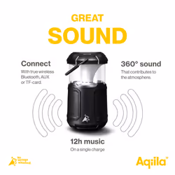 Aqiila 406038 altoparlante portatile e per feste Altoparlante portatile stereo Nero 20 W - Vista aggiuntiva 4